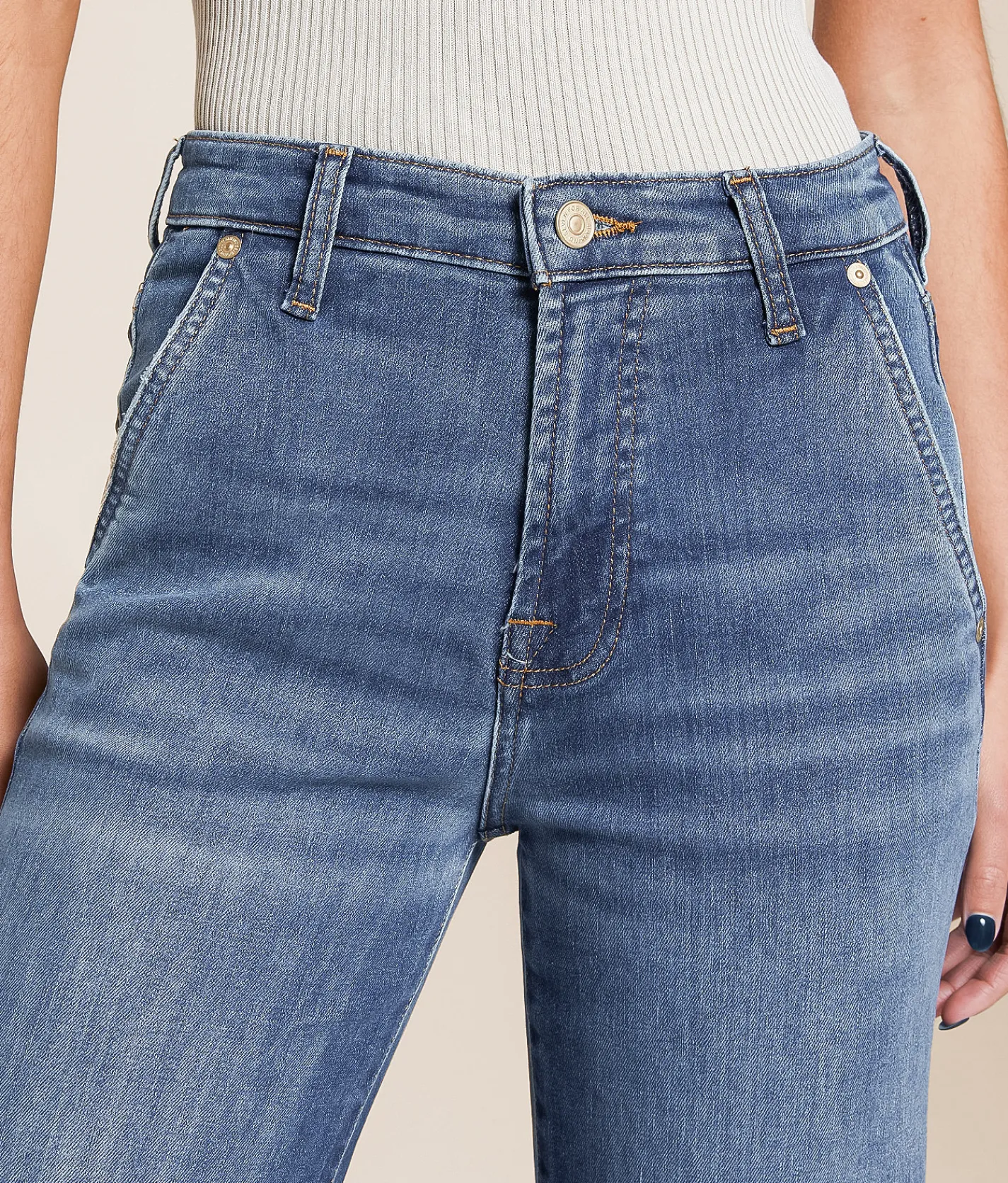 Jeans|Bottoms | 7 For All Mankind Modern Dojo Trouser Stretch Jean Royalty