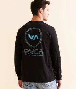 RVCA Mod Sport T-Shirt Black Discount