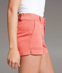Bottoms|Shorts | BKE Mollie Stretch Short Hot Coral