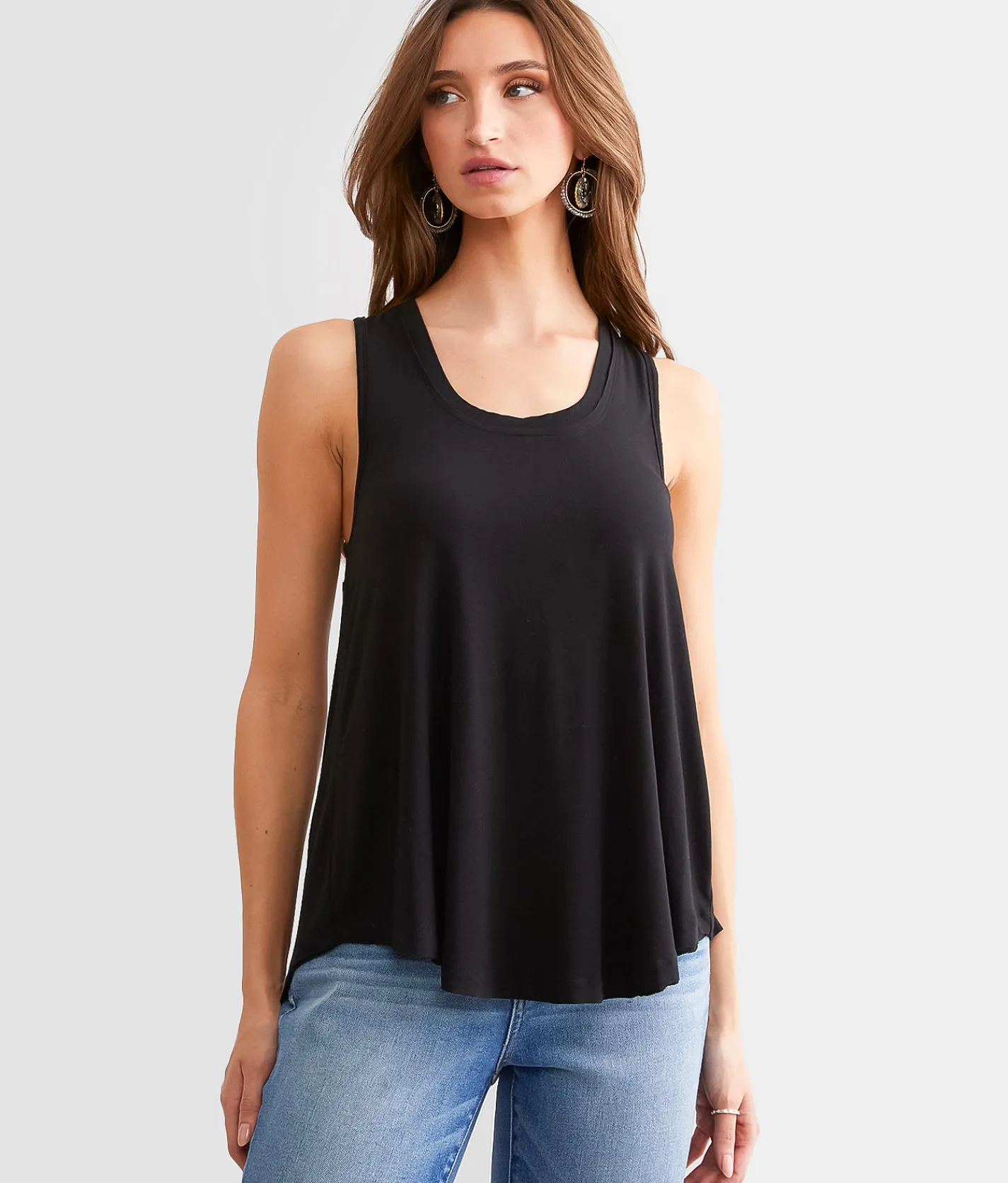 Tops | White Crow Molly Tank Top Black