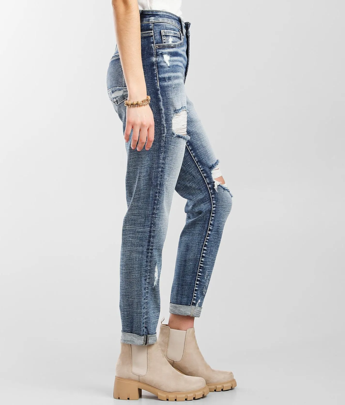 Jeans|Bottoms | BKE Mom Jean Rolak