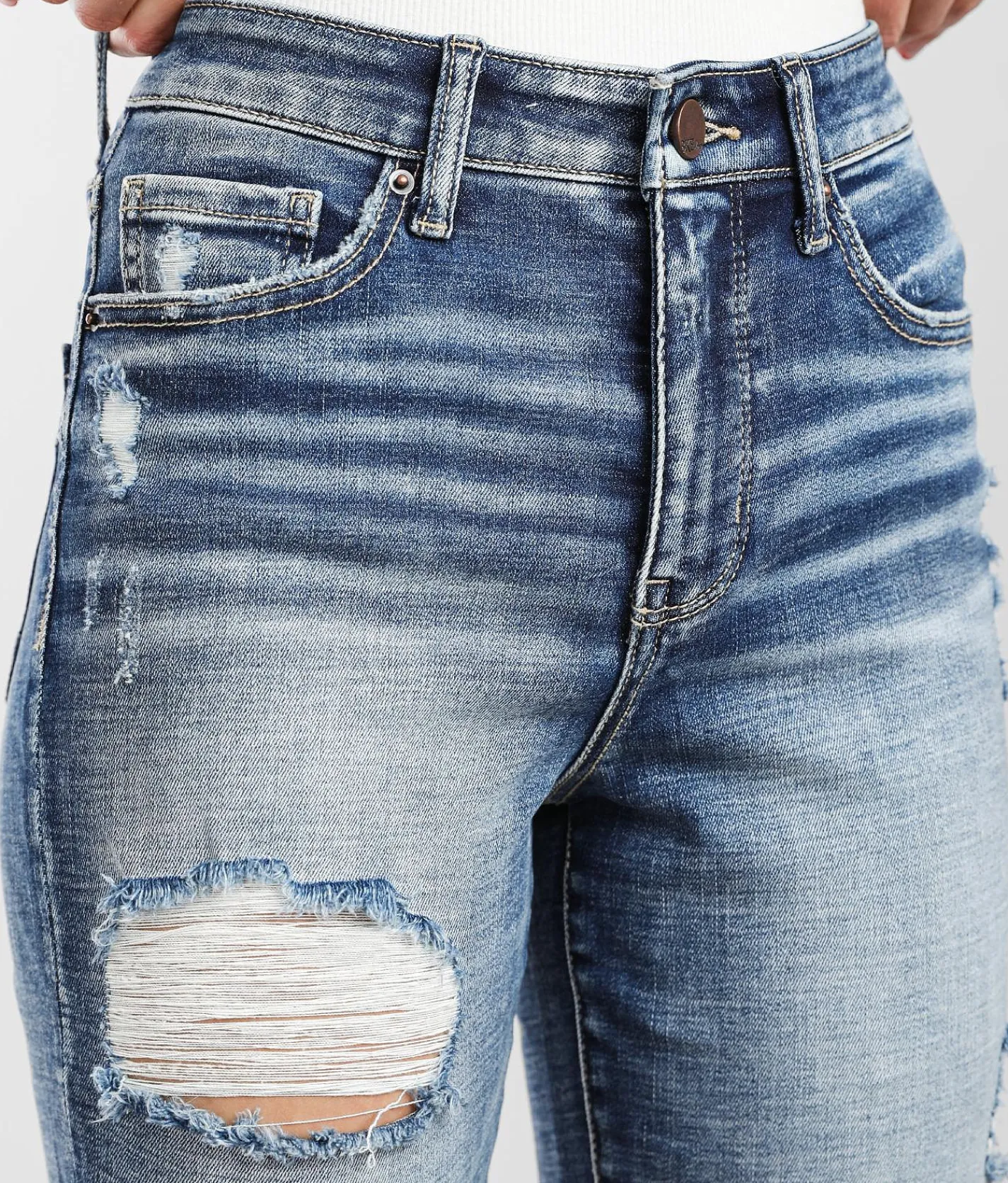 Jeans|Bottoms | BKE Mom Jean Rolak