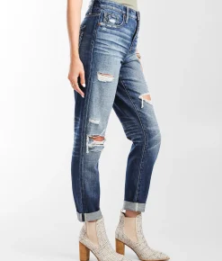 Buckle Black Mom Jean Nepal Clearance