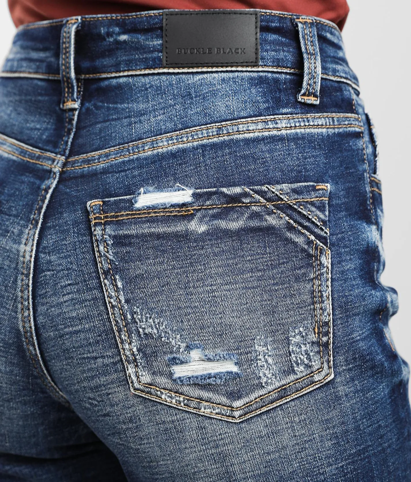 Buckle Black Mom Jean Luckland Online