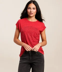Tops | Affliction Monolithic Echo T-Shirt Cherry Lava Wash
