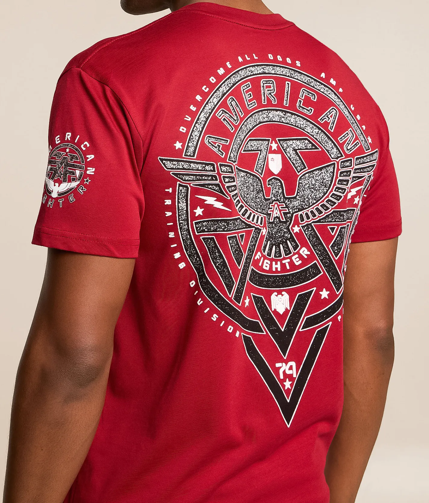 Tops|Graphic T-Shirts | American Fighter Monrovia T-Shirt Scooter Rhubarb