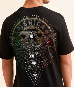 Graphic T-Shirts | American Fighter Monrovia T-Shirt Black