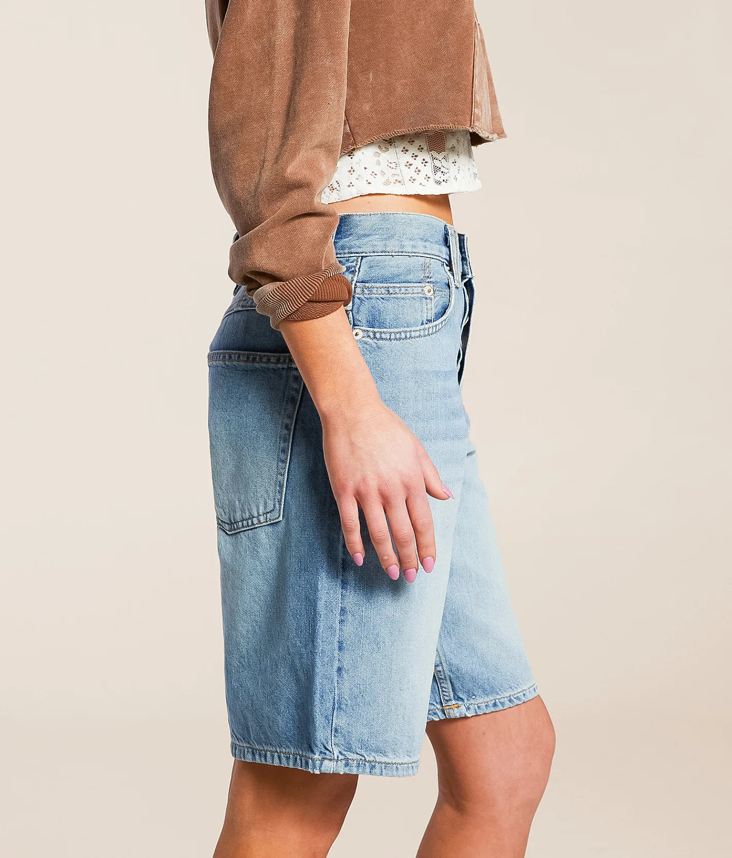 Bottoms|Shorts | Free People Montana Short Cowgirl Blues