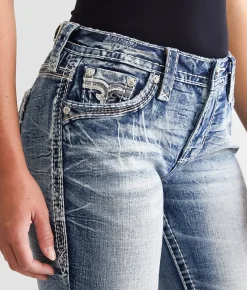 Rock Revival Montara Easy Bermuda Stretch Short Montara EM201 Online