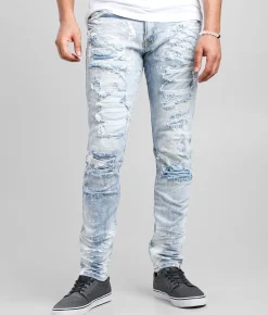 Smoke Rise® Montauk Taper Stretch Jean Montauk Blue