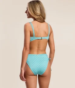 Rip Curl Moon Geo Swim Top Blue
