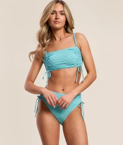 Rip Curl Moon Geo Swim Top Blue