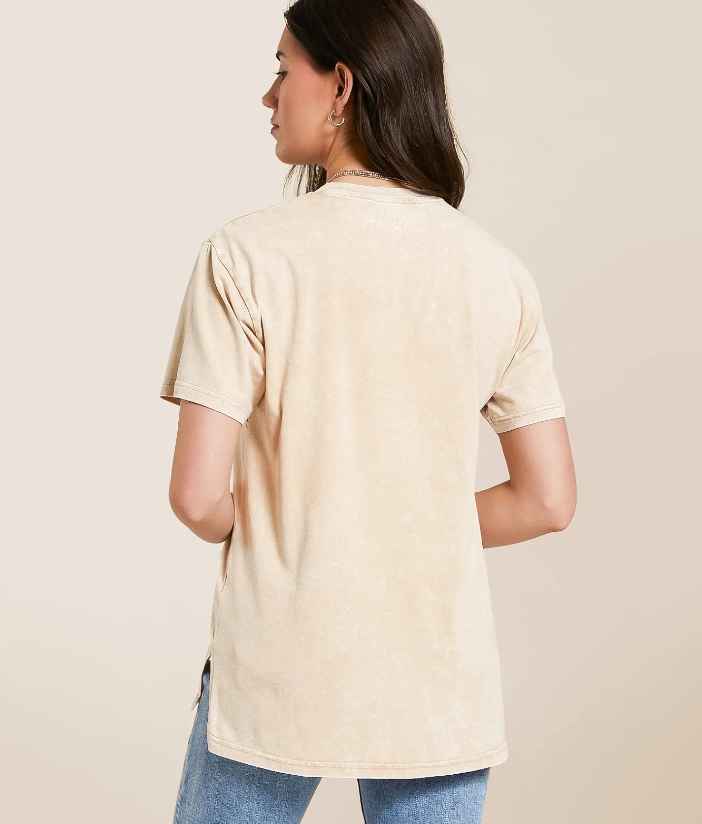 Tops | Ariat More Cowboys Oversized T-Shirt White Pepper