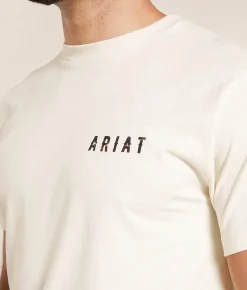 Tops|Graphic T-Shirts | Ariat More Cowboy Than You Antique White