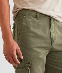 Bottoms|Shorts | BKE Morgan Cargo Short Olive Night