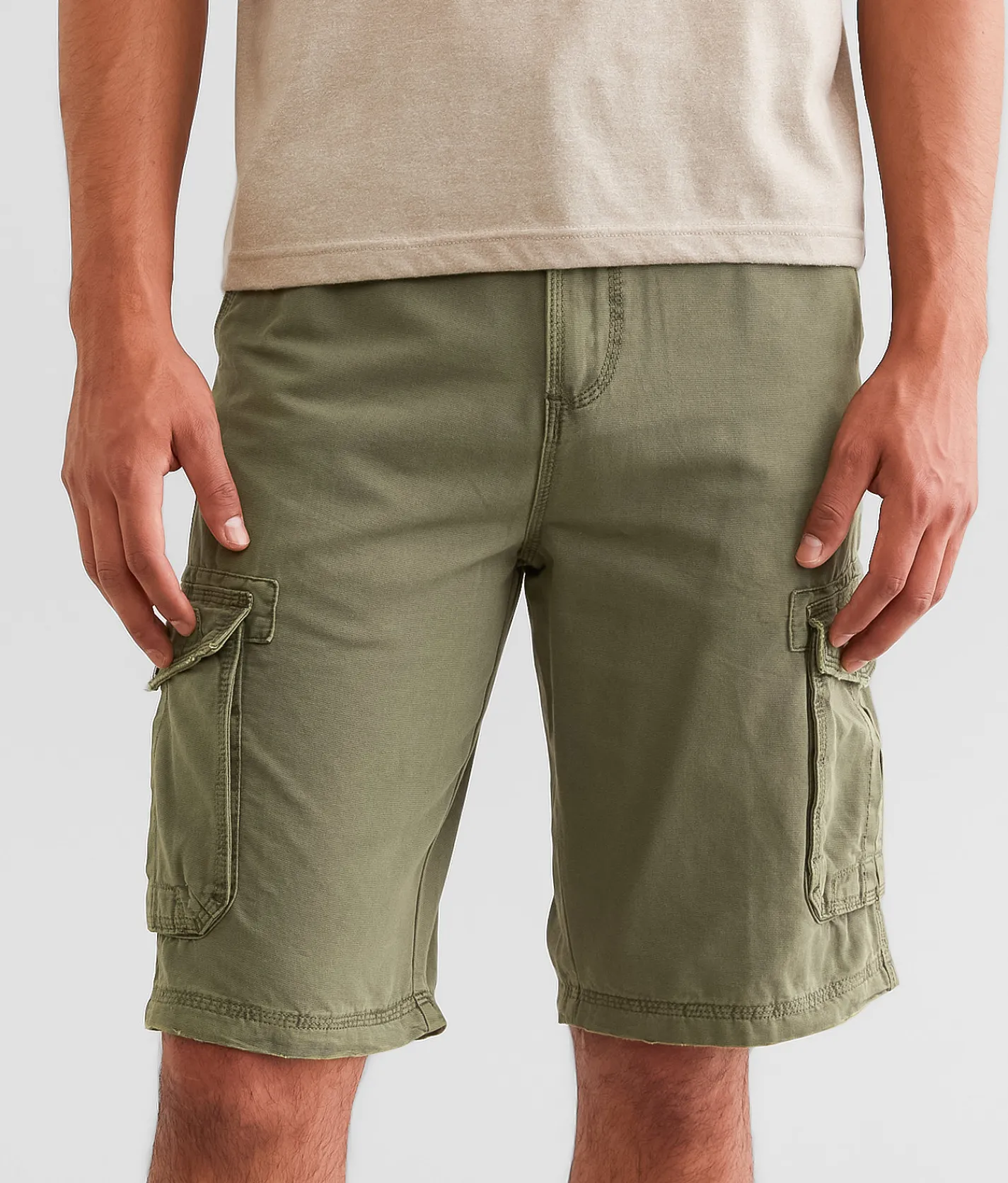 Bottoms|Shorts | BKE Morgan Cargo Short Olive Night