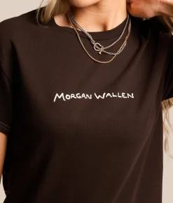 Bravado Morgan Wallen Band T-Shirt Brown Outlet