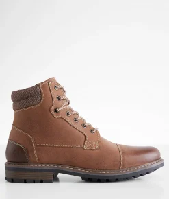 Outpost Makers Morrow Leather Boot Mocha Brown Clearance