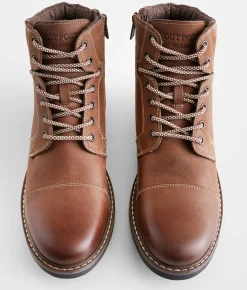 Outpost Makers Morrow Leather Boot Mocha Brown Clearance