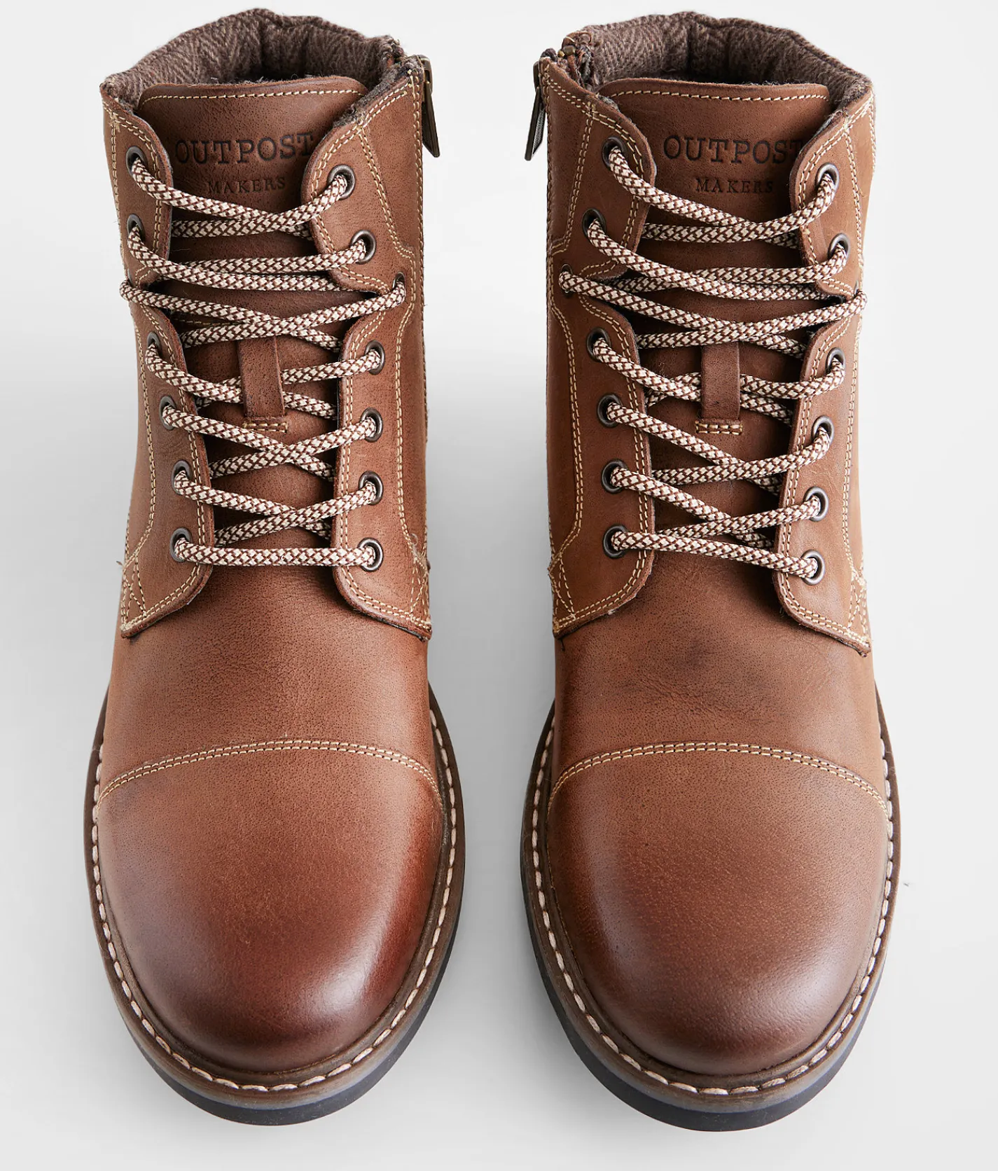 Outpost Makers Morrow Leather Boot Mocha Brown Clearance