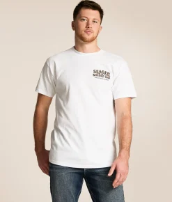 Seager Mossy Oak I.O.F. T-Shirt White Best