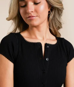 Free People Most Wanted Cardi Top Black Online