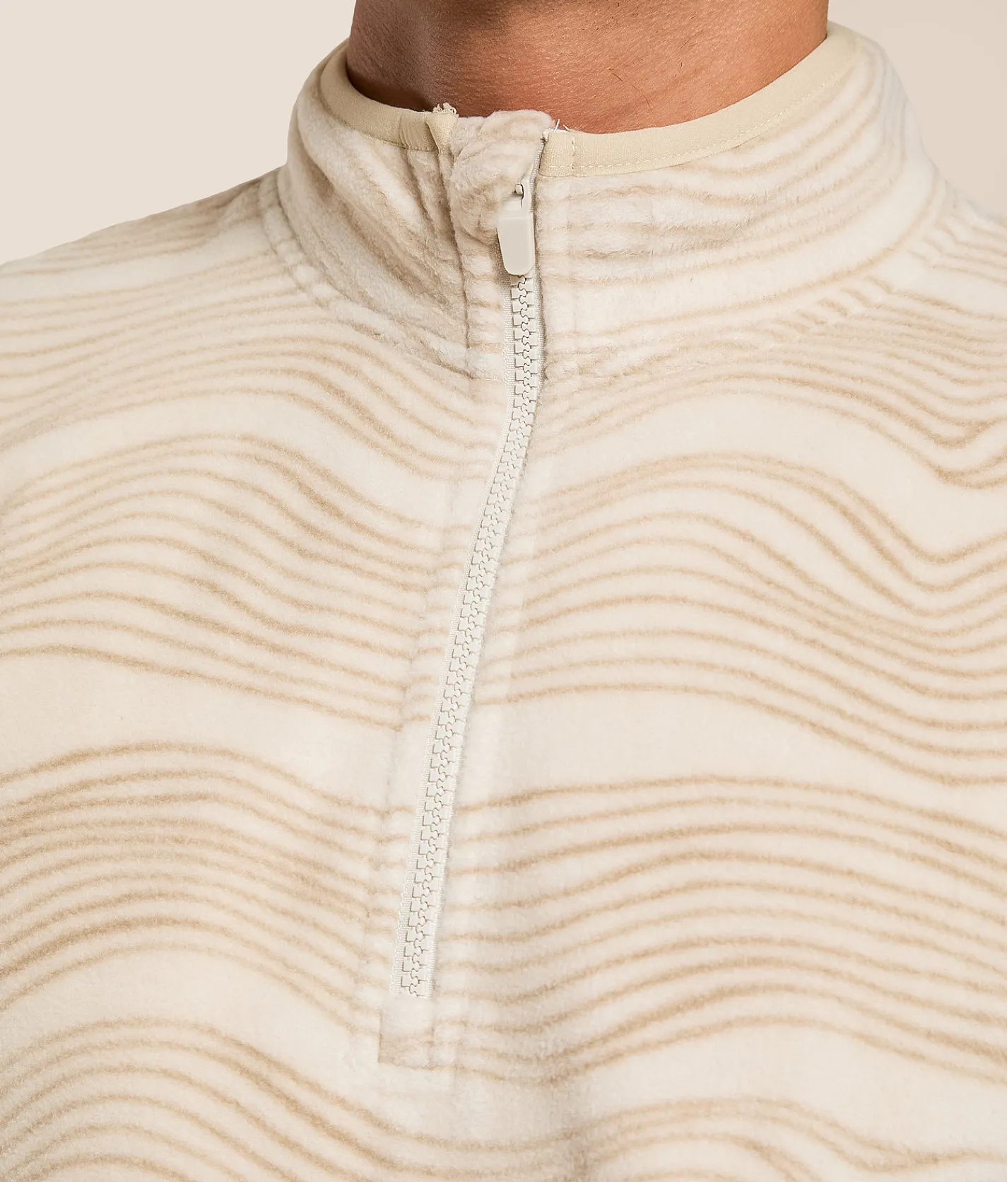 Tops | Hurley Motion Blocked Windchill Pullover Bone