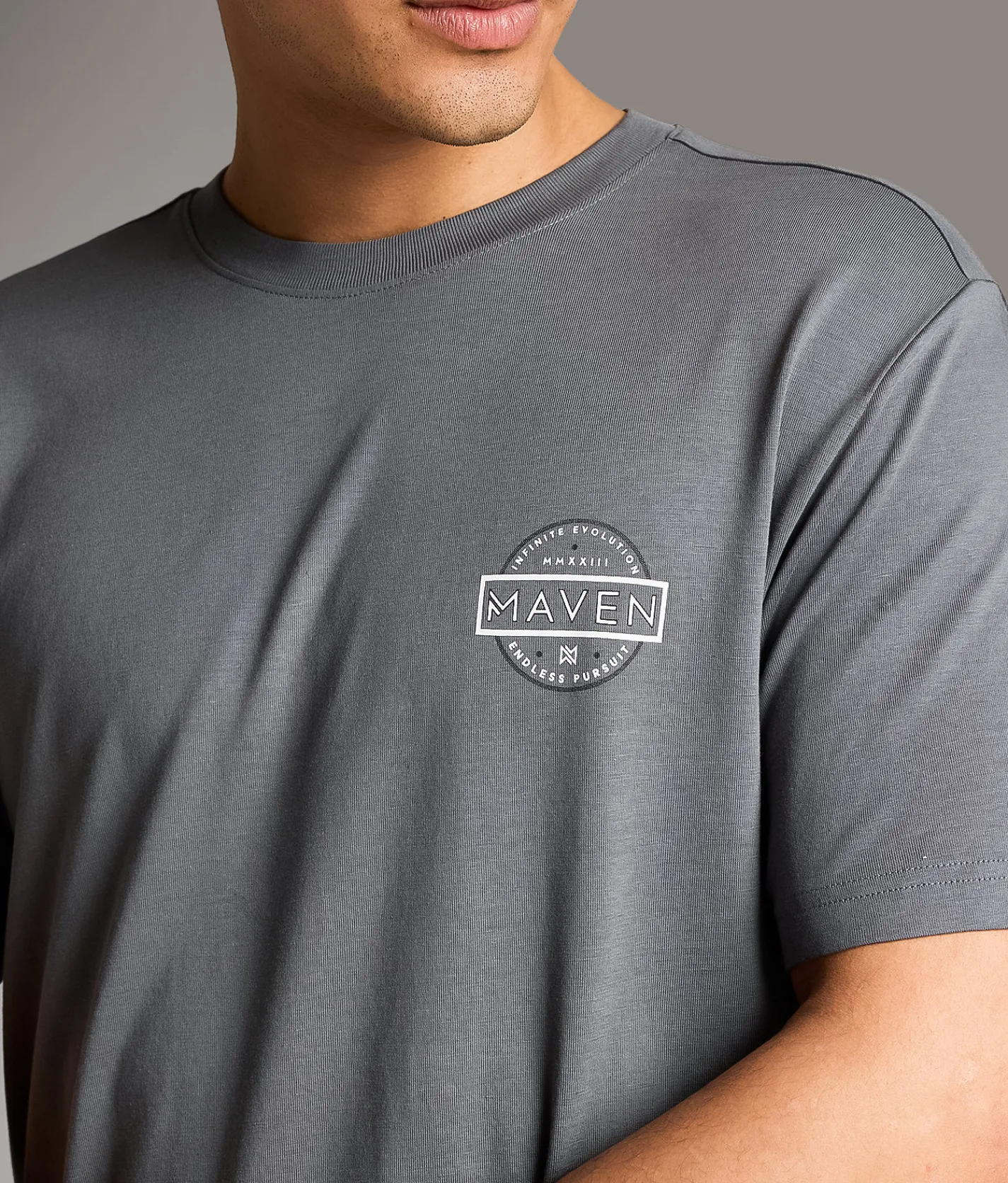 Maven Co-op Mottled Performance T-Shirt Storm Sale