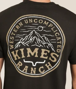 Kimes Ranch Mountain Badge T-Shirt Black Best