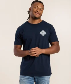 Graphic T-Shirts | Ariat Mountain Seal T-Shirt Navy Ink