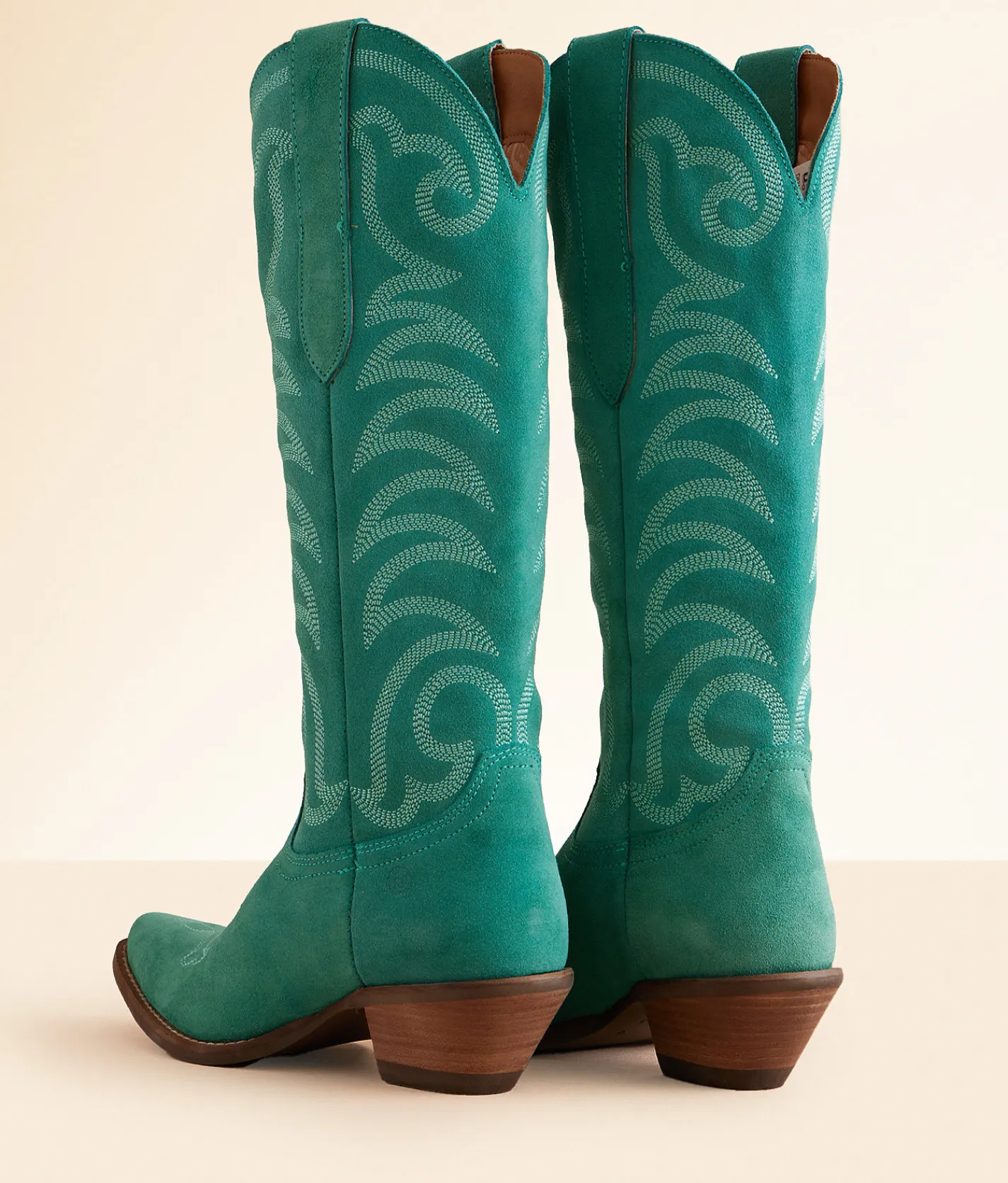 Dingo Movin' On Leather Western Boot Green Clearance