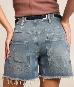 Shorts|Bottoms | Free People Moxie Short Timeless Blue