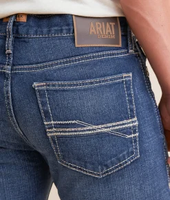 Ariat M8 Straight Stretch Jean Champ Discount
