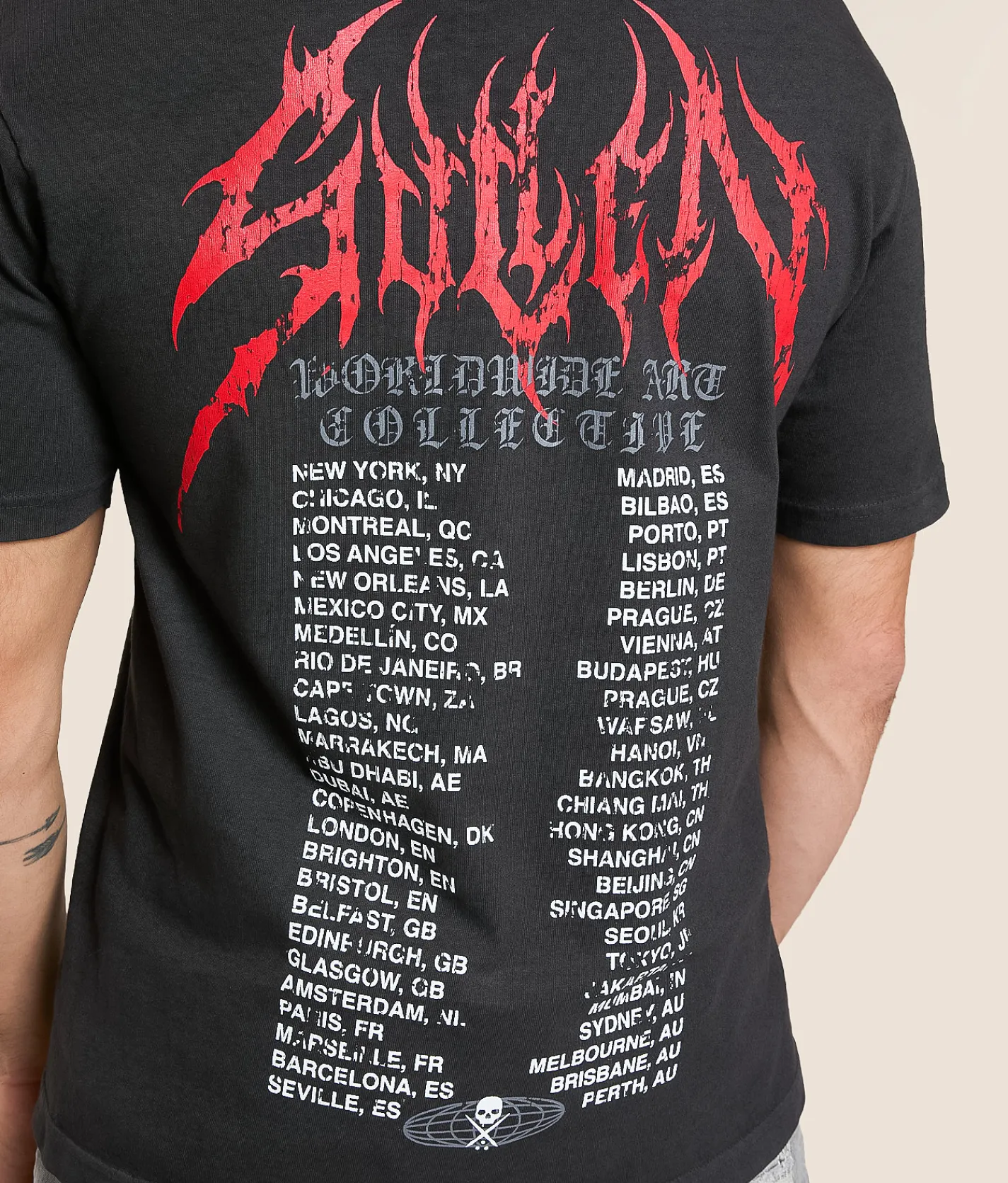 Sullen Mugshot T-Shirt Vintage Black Online