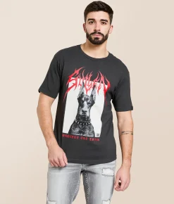 Graphic T-Shirts | Sullen Mugshot T-Shirt Vintage Black