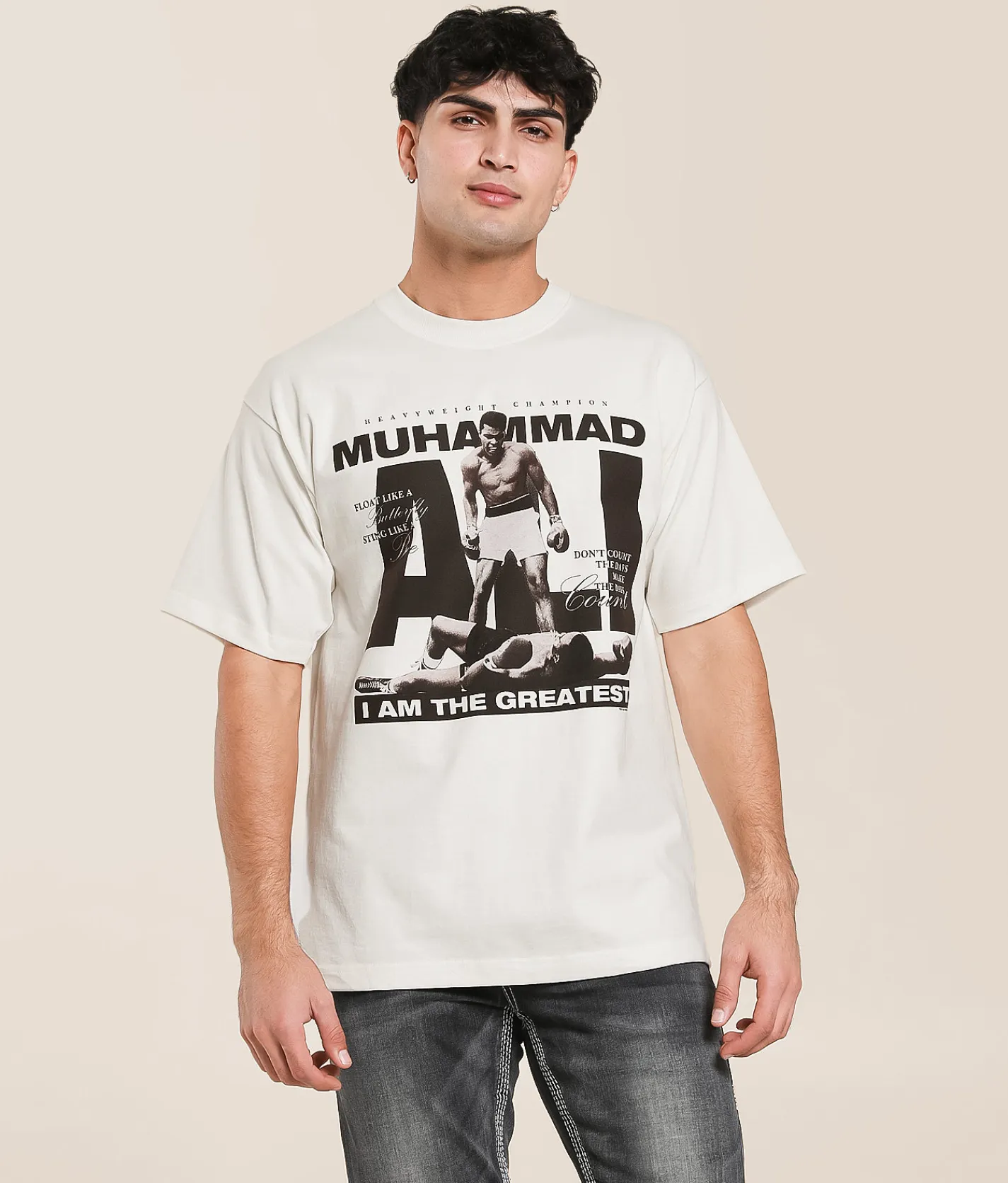 American Classics Muhammad Ali The Greatest T-Shirt White Discount