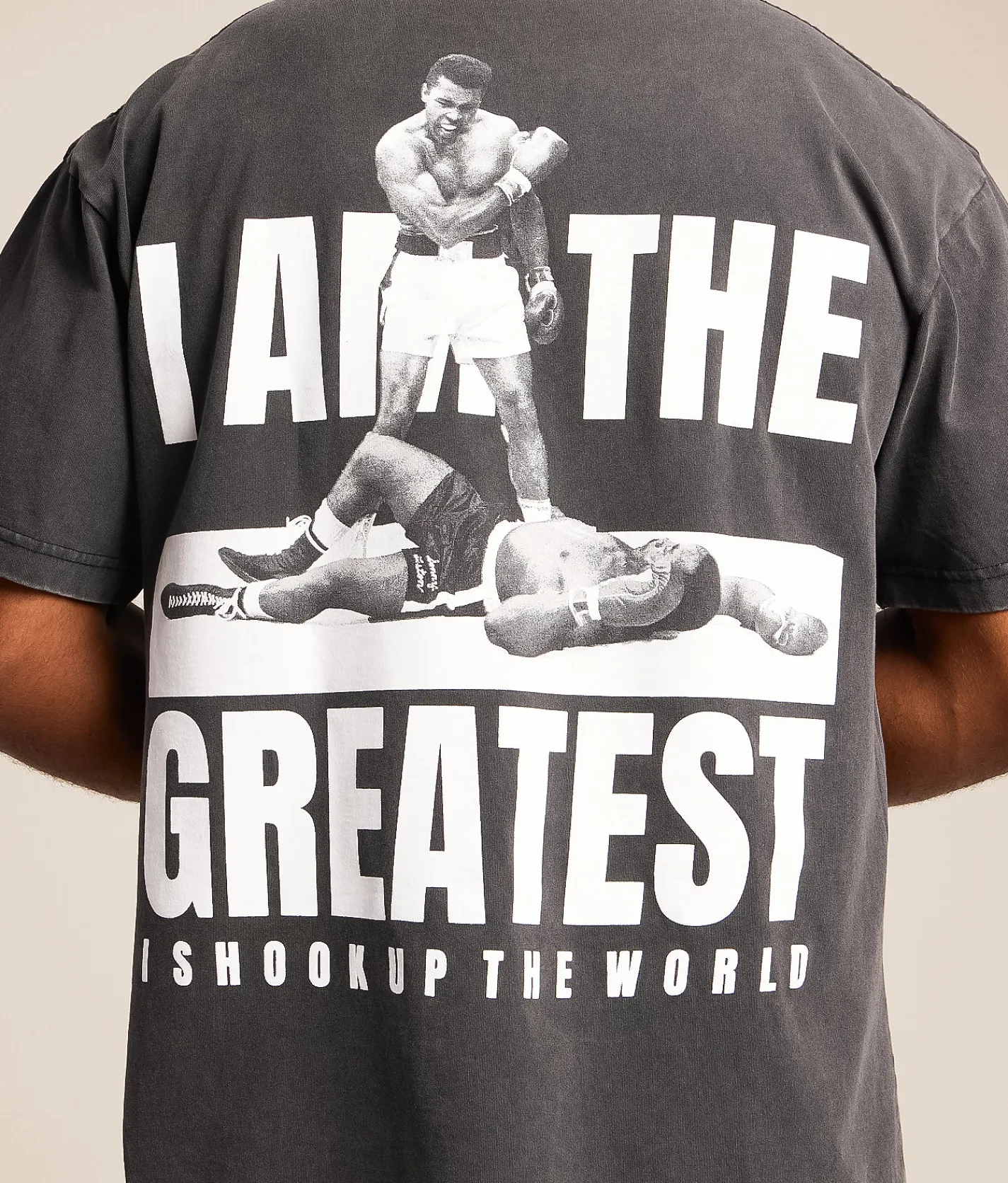 PHILCOS Muhammad Ali T-Shirt Black Clearance