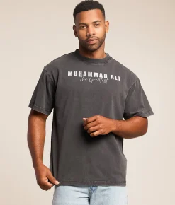 PHILCOS Muhammad Ali T-Shirt Black Clearance