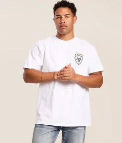 Ariat Multicam Shield T-Shirt White Outlet
