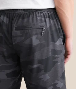 SAXX Multi Sport 2N1 Active Stretch Short Striation Slub Black Clearance