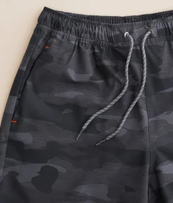 SAXX Multi Sport 2N1 Active Stretch Short Striation Slub Black Clearance