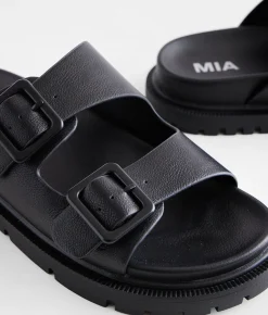 Shoes | Mia Munroe Flatform Sandal Black