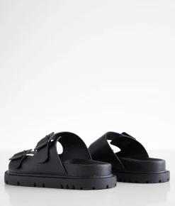 Shoes | Mia Munroe Flatform Sandal Black