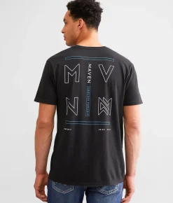 Maven Co-op MVNZ T-Shirt Faded Black Discount
