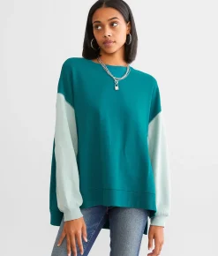 White Crow Nadene Color Block Pullover Mermaid Outlet