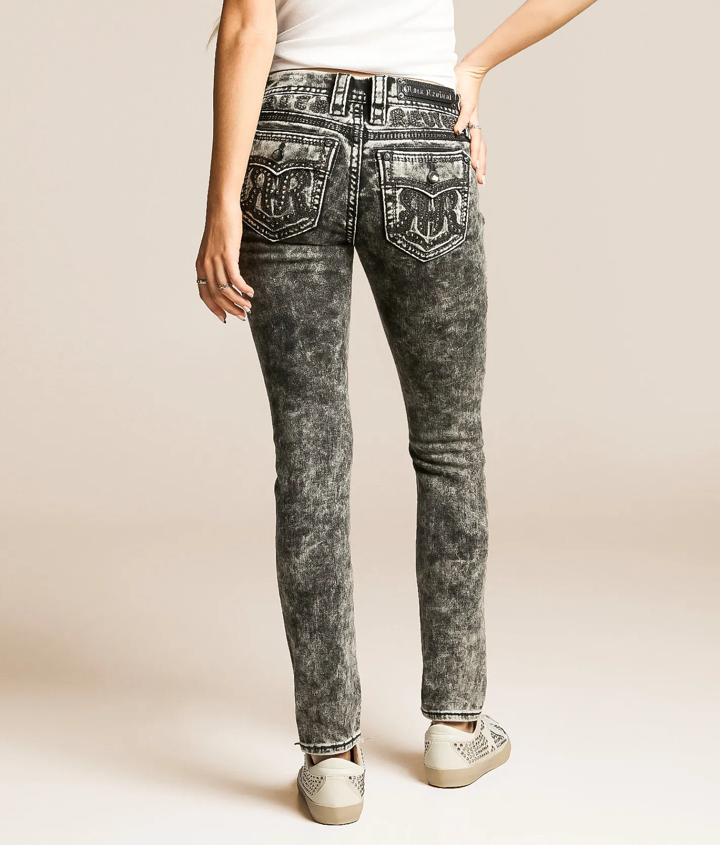 Rock Revival Nadine Low Rise Skinny Stretch Jean Nadine S221 Sale