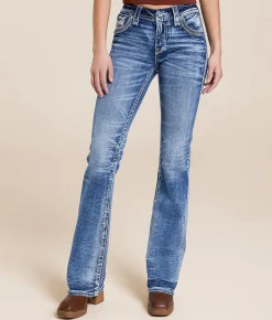 Jeans|Bottoms | Rock Revival Nadine Mid-Rise Boot Stretch Jean Nadine MB216