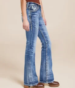 Jeans|Bottoms | Rock Revival Nadine Mid-Rise Boot Stretch Jean Nadine MB216