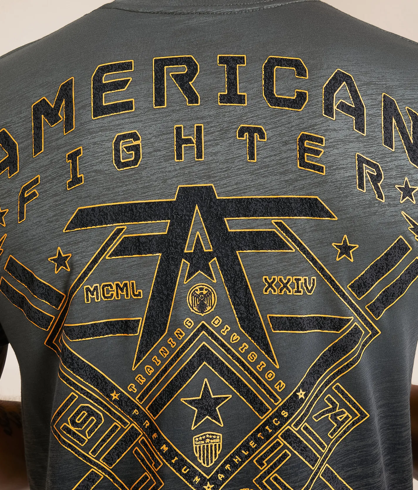 Tops|Graphic T-Shirts | American Fighter Nantucket T-Shirt Mulled Basil Kambaba