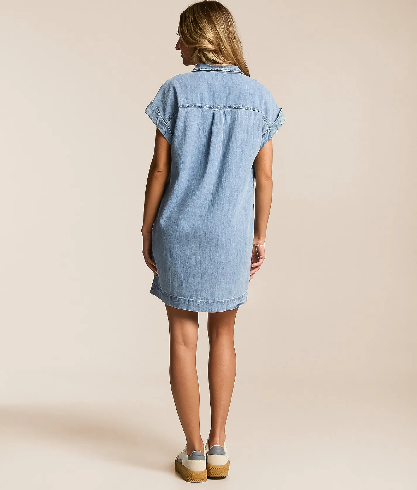 Dresses | Z Supply Napa Denim Mini Dress Shoreline